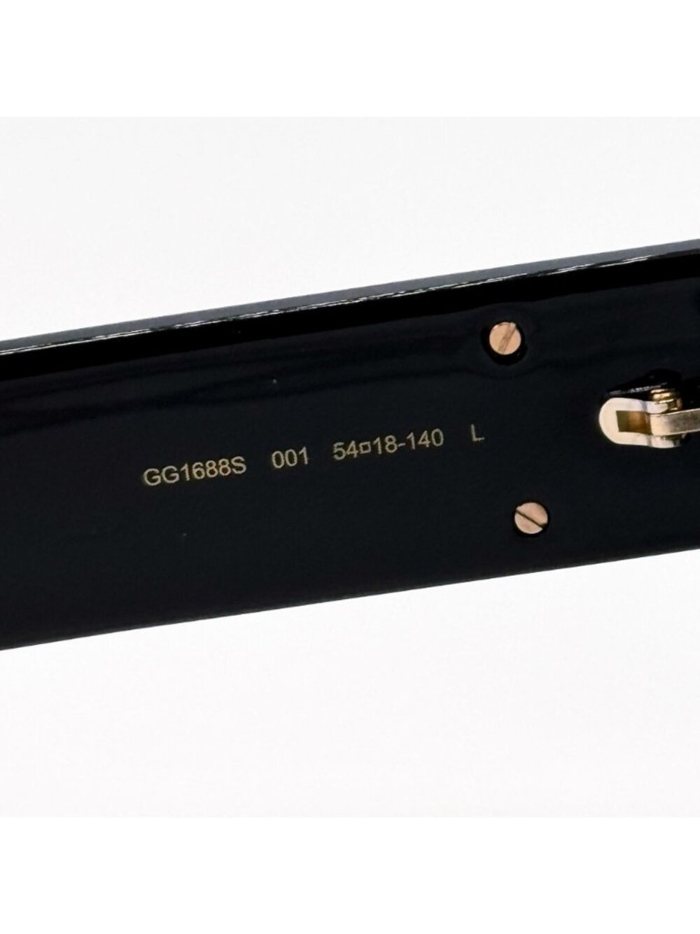 NEW GUCCI GG1688S 001 SUNGLASSES BLACK WOMEN EYEWEAR GUCCI - Picture 9 of 11